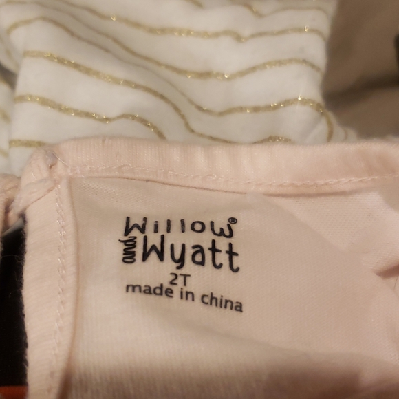 Willow and Wyatt girls 2T 2pc set top & pants - Picture 4 of 5